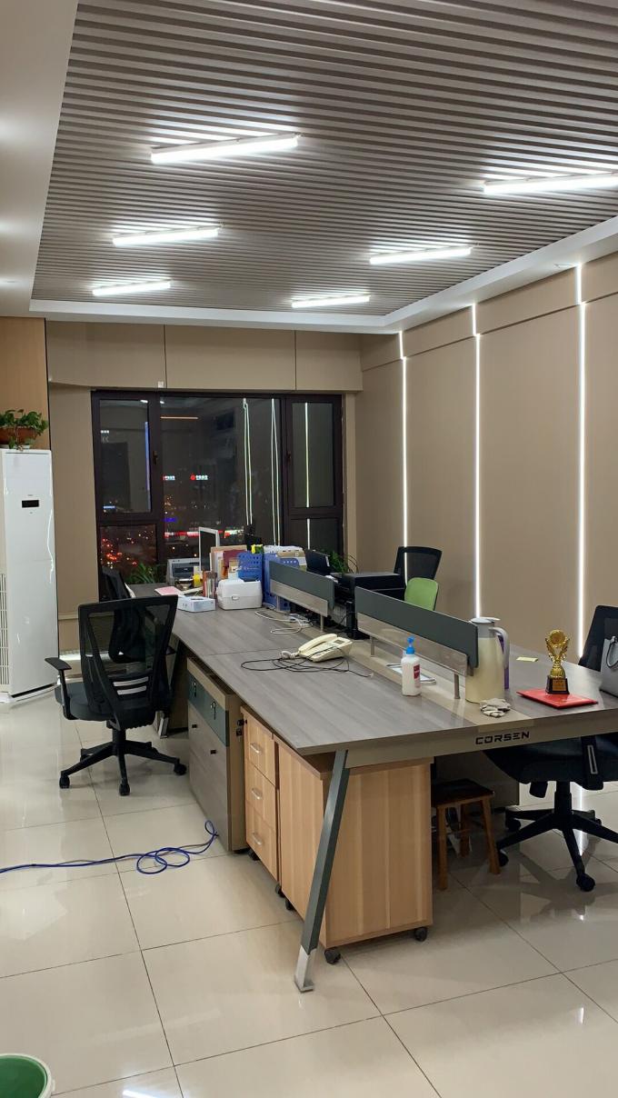 Painel de parede integrado de PVC Parede de fundo interior ecol&oacute;gica 0