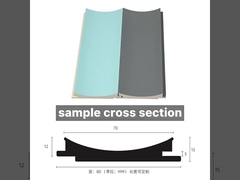 Da qualidade acanelado de PanelHigh da parede de WPC painel de parede de madeira interior de Wpc