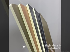 painel de parede interior de metal, painel de parede de carvão de bambu, PVC à prova d'água