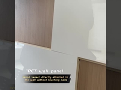 Painel de parede de mármore Materiais de construção de alta qualidade Decoração de parede Bambú Carvão de madeira Painel de folheado