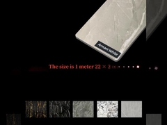 Almofadar interior cobre a fibra de bambu do PVC integrou a madeira para folhear o painel de parede de bambu de mármore do carvão vegetal