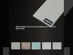 Preço de fábrica Cor e tamanho personalizados de tecido de PVC de bambu fibra de carvão painéis de facade de madeira