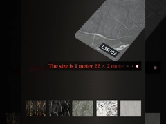 Painéis interiores de fibra de bambu integrada em madeira, folheado de madeira, de mármore brilhante, de bambu, de carvão