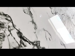 Panel de revestimento de madeira de carvão de bambu de mármore Decoração de interiores de madeira de bambu