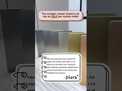 Alta Qualidade Venda Quente Carvão Cristal Painel Impeligroso Bambú Carvão Metal Painel Veneer