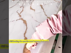 Painéis de parede decorativos de interiores Painéis decorativos de mármore Painéis impermeáveis de bambu