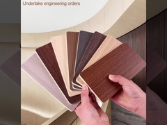 Painel de parede de grãos de madeira