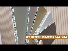 Painel de parede de honeycomb de alumínio SPC