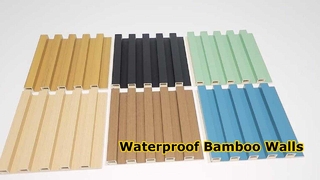 Painel de parede grelha WPC à prova d'água