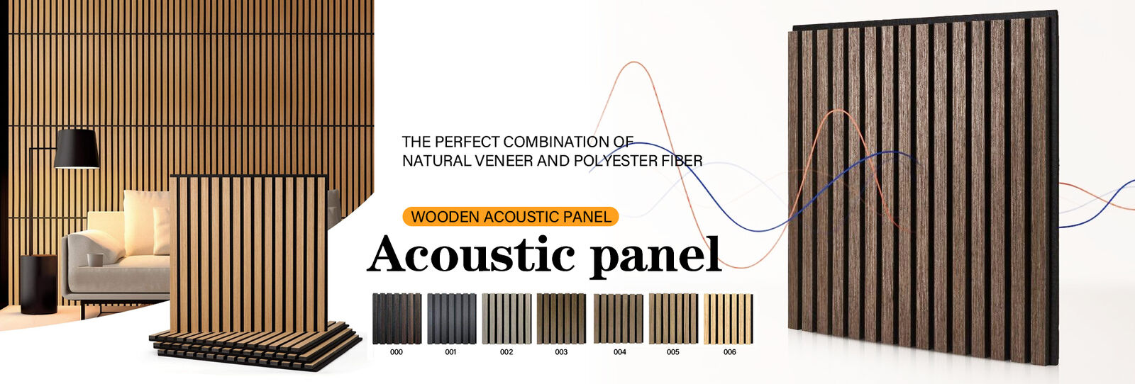 Painel de parede para decoração de interiores