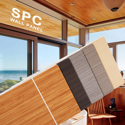 Painel de parede SPC Surpresa Preço 600*2440mm impermeável e retardador de chama painel de parede de pedra microcristalina ecológico banheiro e chuveiro para painéis decorativos de interiores