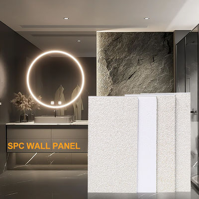 Novo Anúncio: Painel de Parede SPC 600x2440x4mm Impermeável e Retardante de Chama - Painéis Decorativos de Interior Ecológicos para Parede de Fundo
