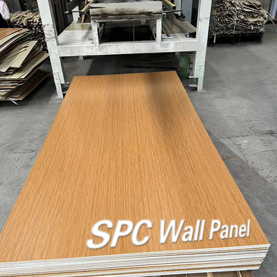 Popular Design Painéis de parede Spc à prova de umidade resistentes ao desgaste Painéis de parede de banheiro ecológicos Painéis decorativos de interiores para hotel