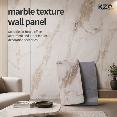 Painel de parede de mármore eco-friendly impermeável Premium para decoração de parede interior Home Hotel