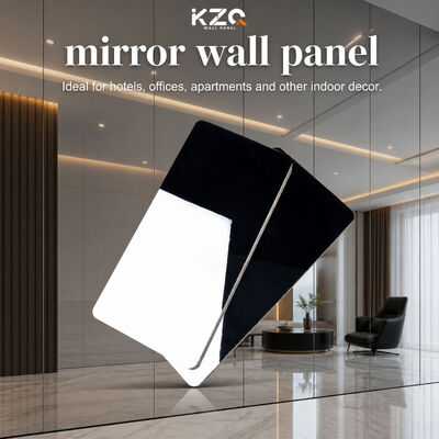 OEM ODM PET painel de parede de espelho à prova d'água para projeto comercial de hotel