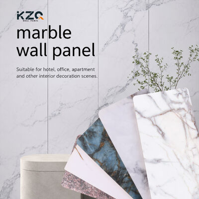 Painel de parede de textura de mármore por atacado de fábrica para interior de prédio de escritórios