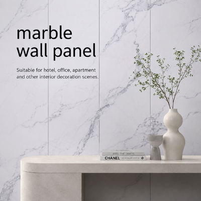 PAINEL DE MÁRMORE PET Fibra de madeira de bambu para painel de parede interior