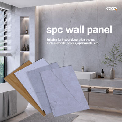 Painéis de parede de SPC Folha de mármore Painéis decorativos interiores para banheiros ou escadas