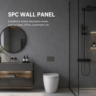 Painéis de parede SPC impermeável e placa ignífugo para banheiro