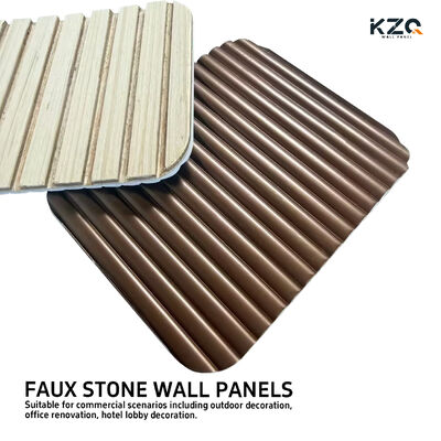 Novo estoque Chegada Premium Wpc painel de parede flutuado painel de parede 3D para decoração de interiores