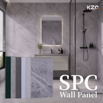 Painel de parede de compósito de pedra e plástico para novos produtos, painel de parede SPC para hotel